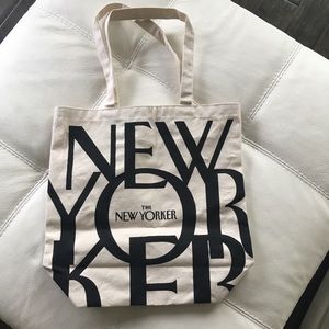 New Yorker canvas tote bag new